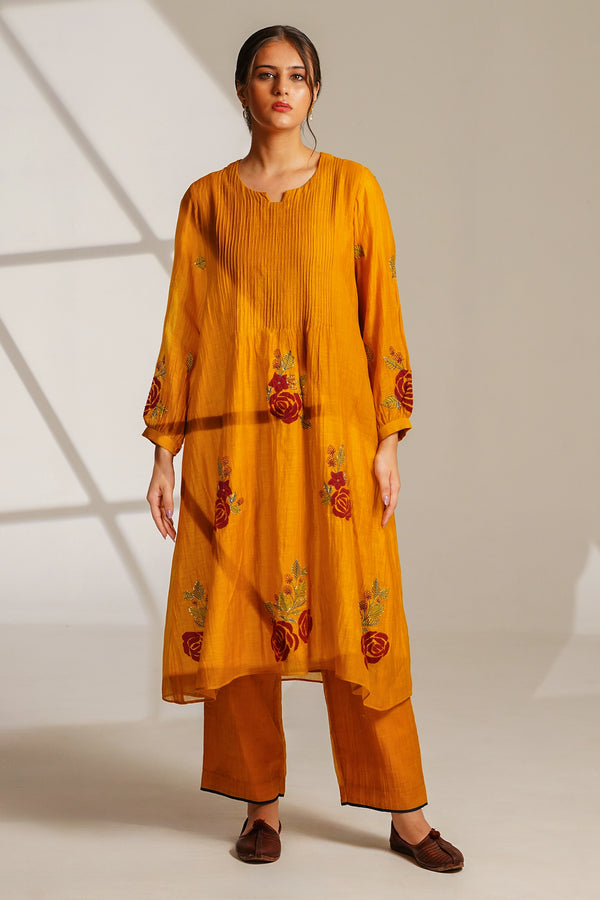 MUSTARD SUIT SET WITH DUPATTA