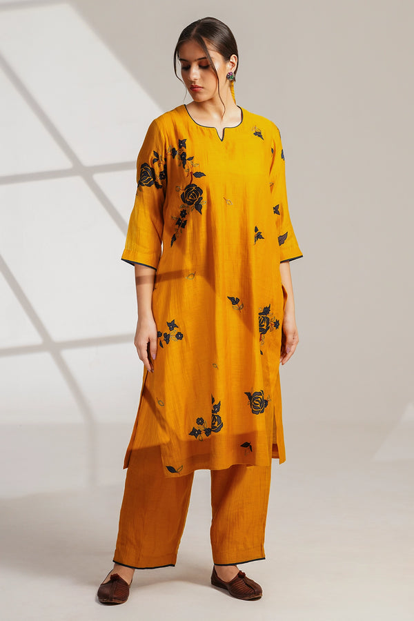 MUSTARD SUIT SET WITH DUPATTA